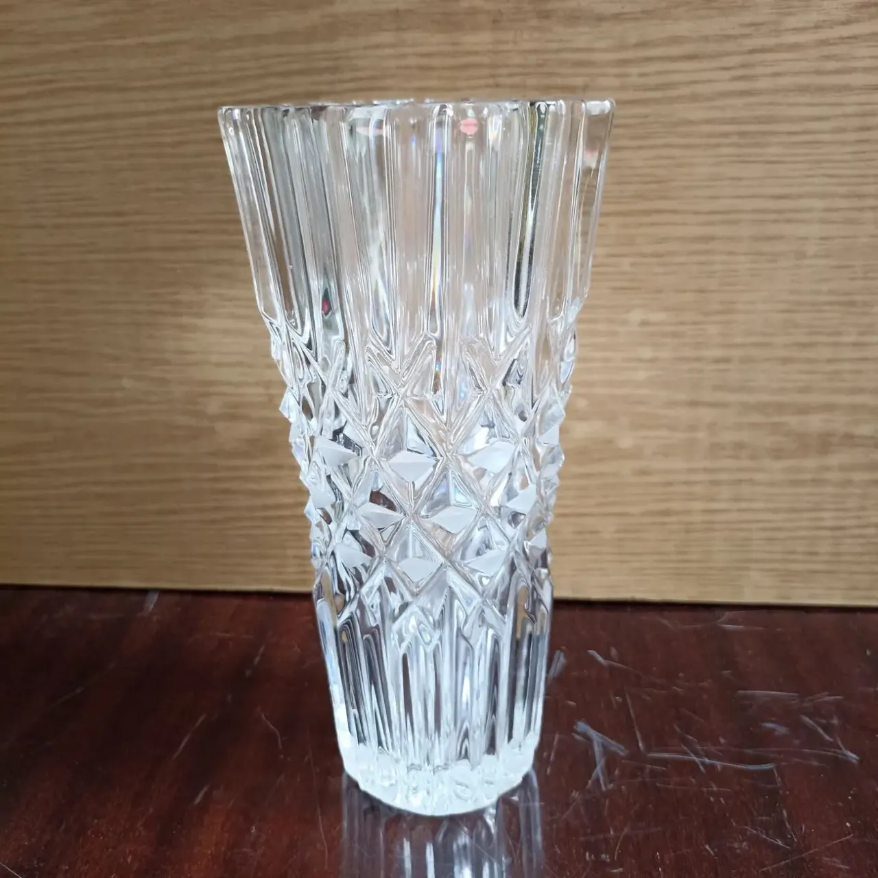 Ваза цветочная, хрусталь. 2