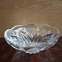 Салатница, хрусталь.