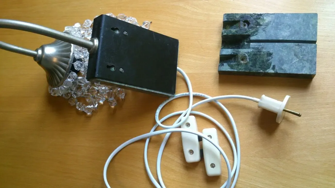 Светильник бра хрусталь змеевик 4