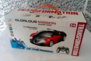 Робот Машинка Бугатти на радио управлении на аккумуляторе