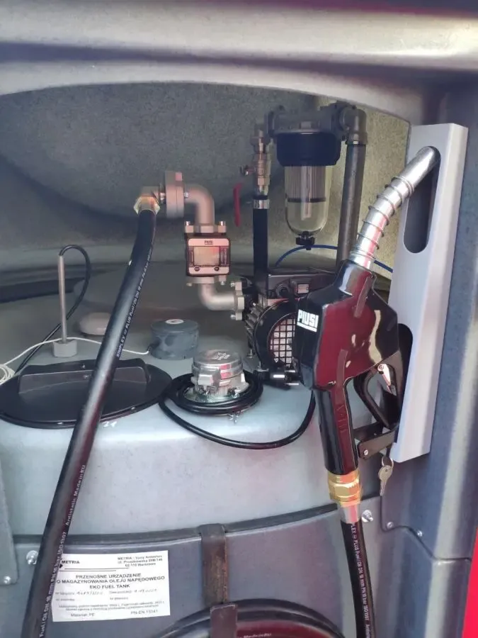 МІНІ АЗС під ключ на базі резервуара METRIA 2500л для дизпалива 4