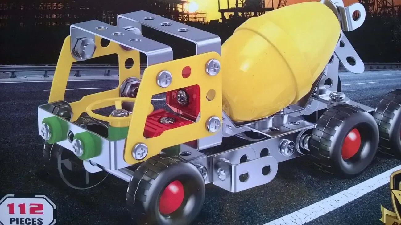 Конструктор Строй Техника Бетономешалка (Строительная Техника)