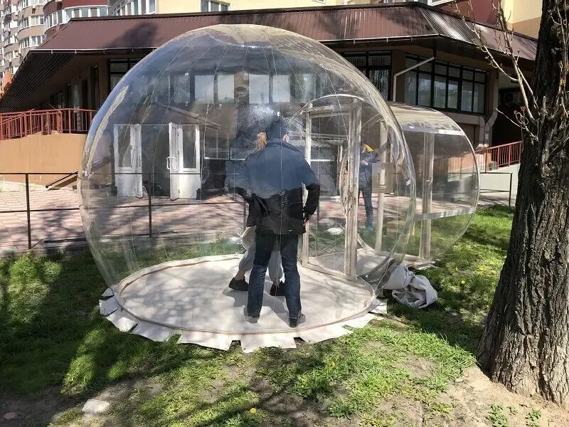 Бабл тент Надувной бабл 3