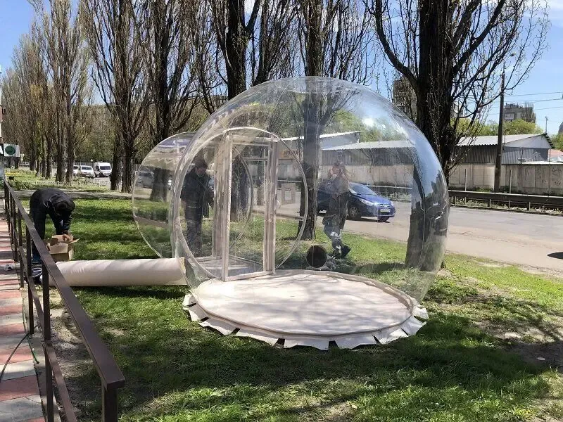 Бабл тент Надувной бабл