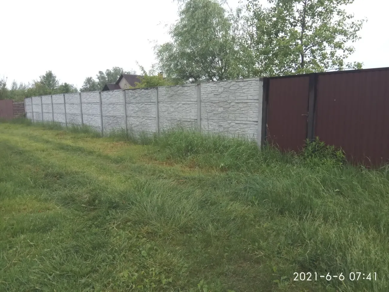 Участок (огороженный) под строитель-во Богдановка, массив Богдановский 3