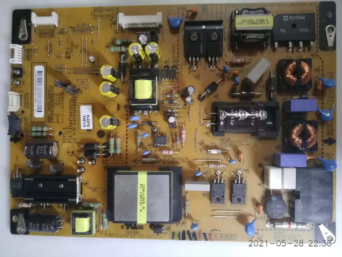 Main, блок питания, t-con, инвертор подсветки, подсветка, телевизор 2