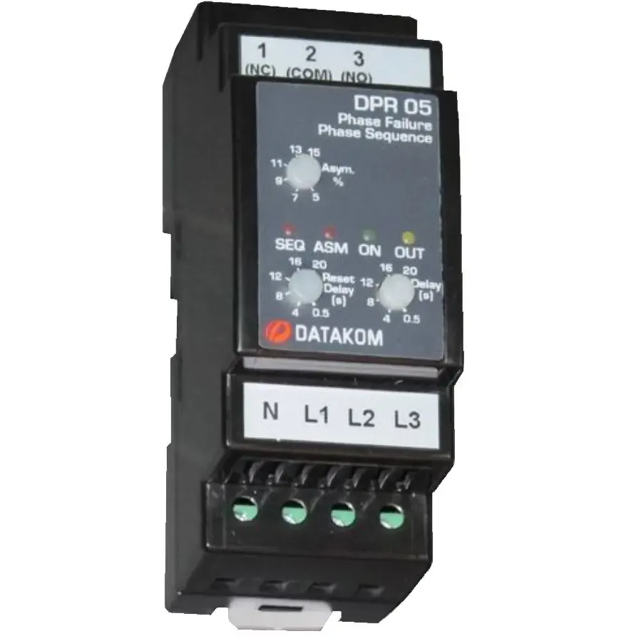 DATAKOM DPR-05 Контролер захисту від асиметрії напруги фаз