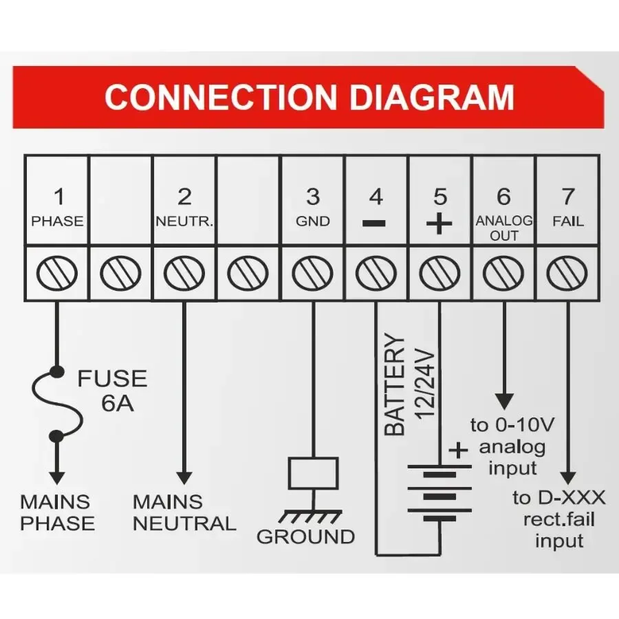 DATAKOM BC-245-M (24V/5A) Зарядний пристрій акумулятора 4