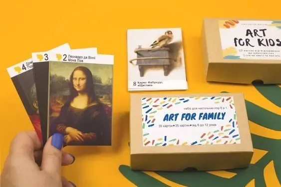 набор для изучения истории искусств, art box, набор подарочный 5