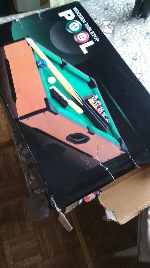 Детский настольный бильярд 4