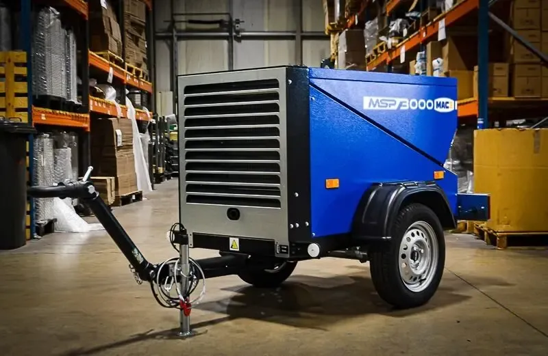 Дизельный компрессор для отбойных молотков 9