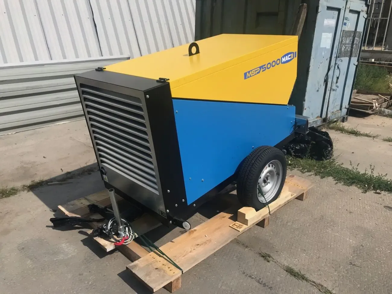 Дизельный компрессор для отбойных молотков 8