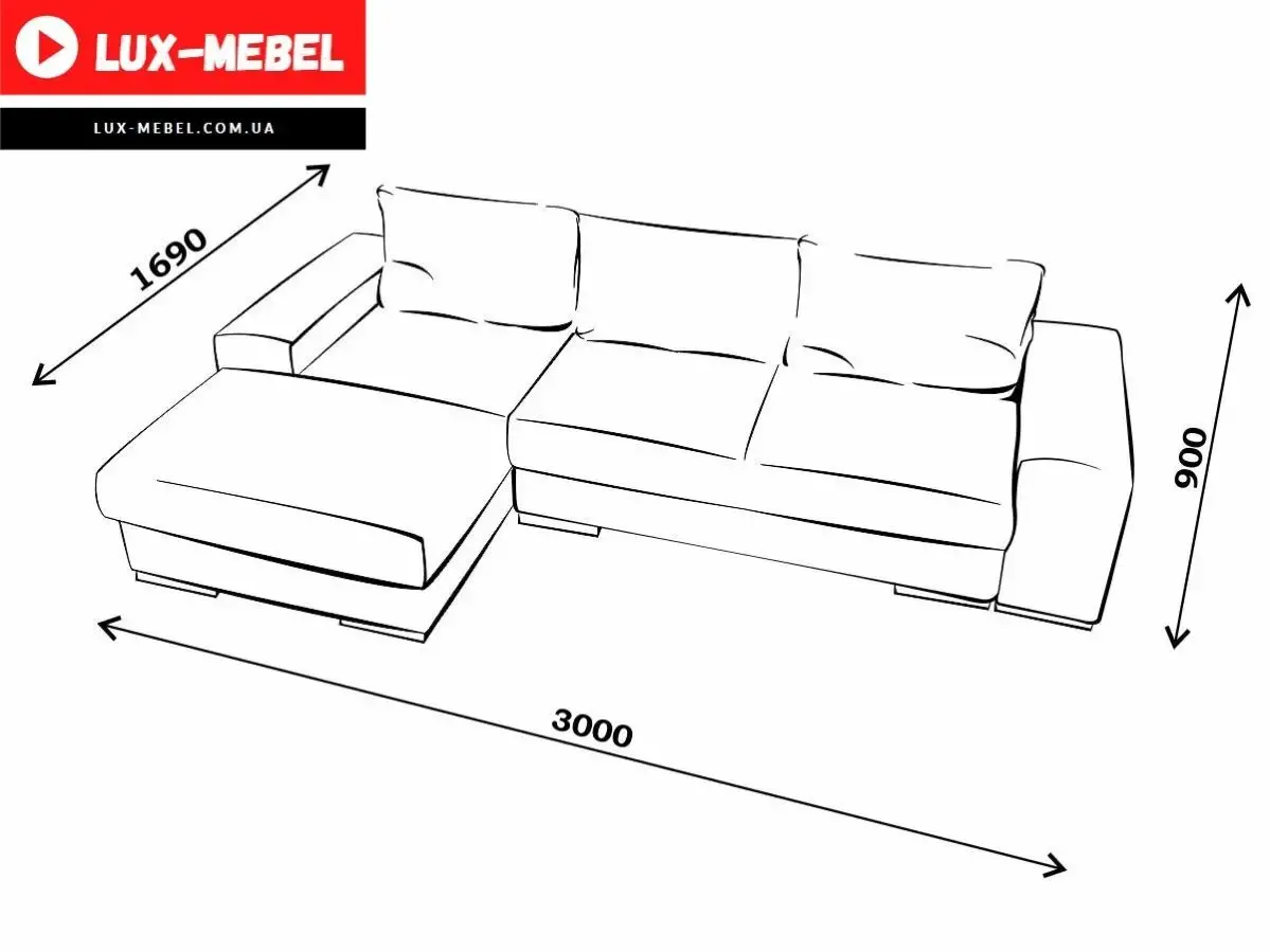 Угловой Диван Гарри (HARRY). Новый. В Наличии И Под Заказ. 5
