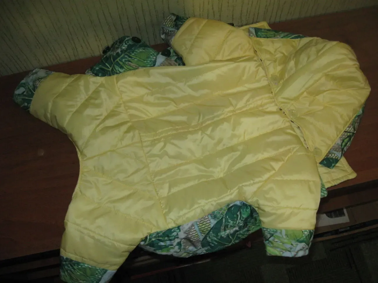 Пальтишки с капюшонами для собачки-девочки 4