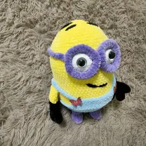 міньон Боб  із мультфільма Гадкий я плюшева вязана іграшка  33см
