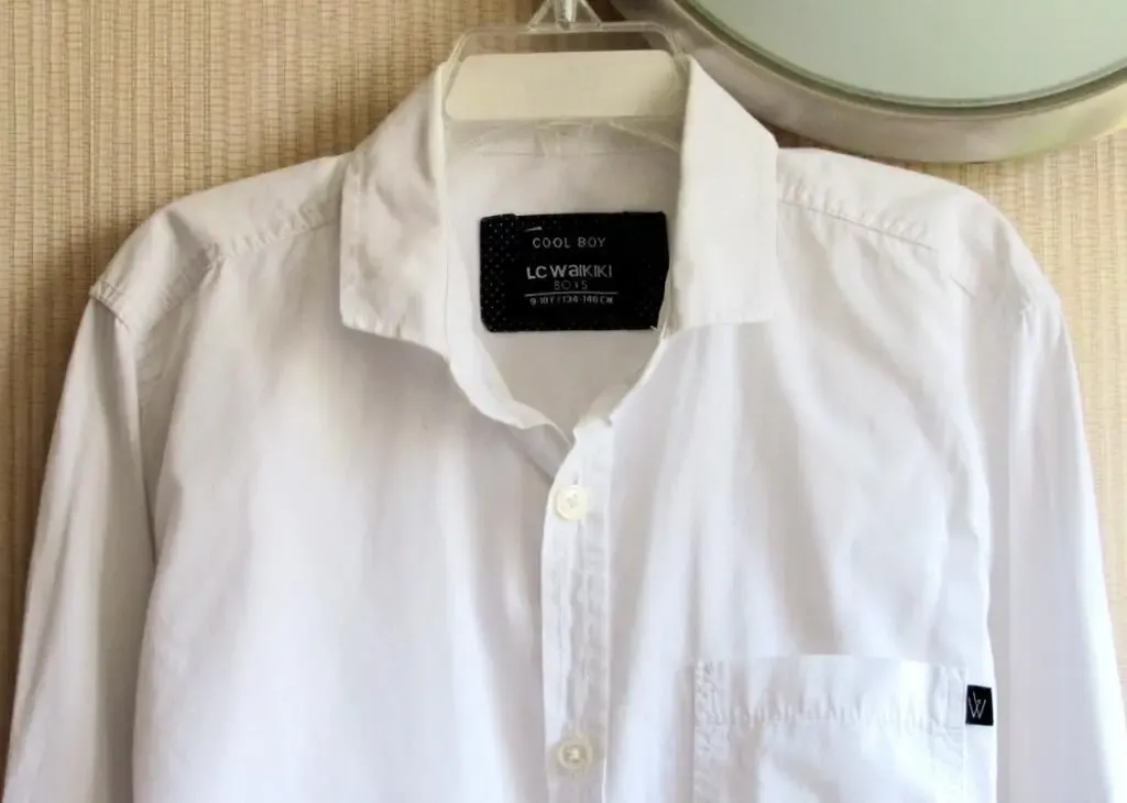 Фирменная белая рубашка LC Waikiki, от 8 до 10 лет 5