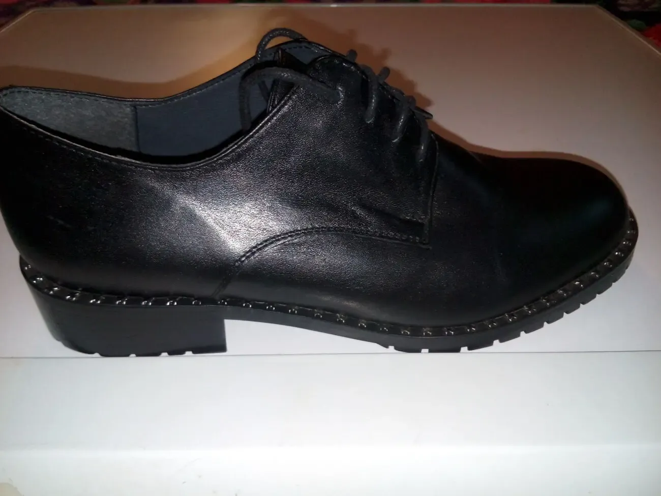 Туфли женские черные классика. 4