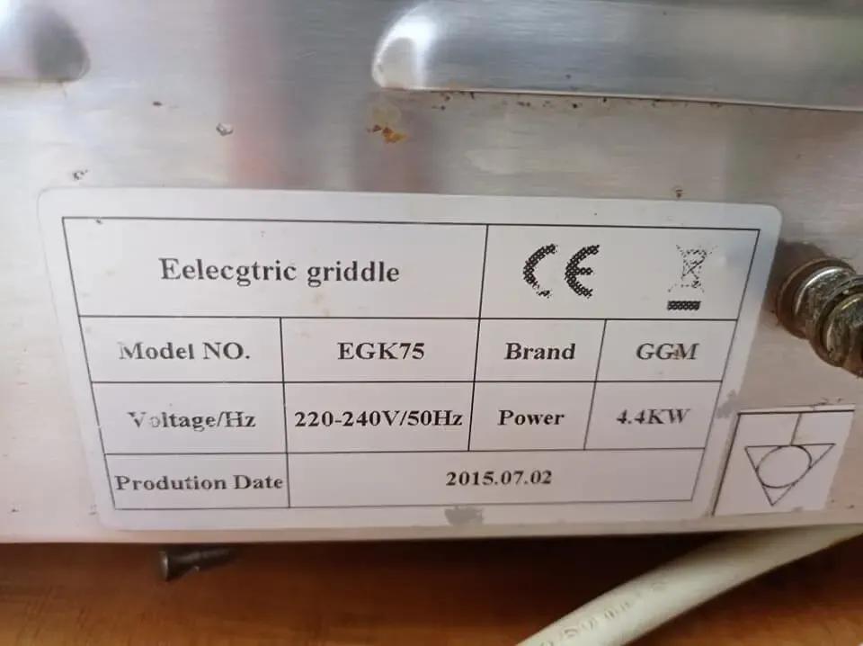 Жарочная поверхность GgmGastro 5