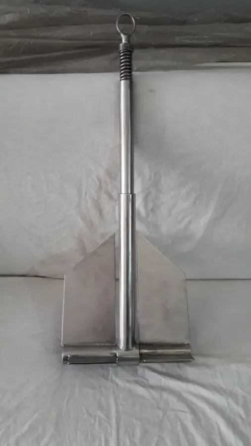 Якорь морской, универсальный  для катеров и яхт из нерж. стали 9