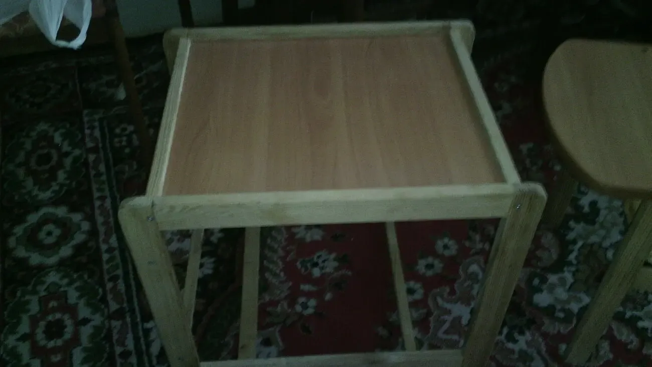 Детский стол- манеж   и стульчик. 2