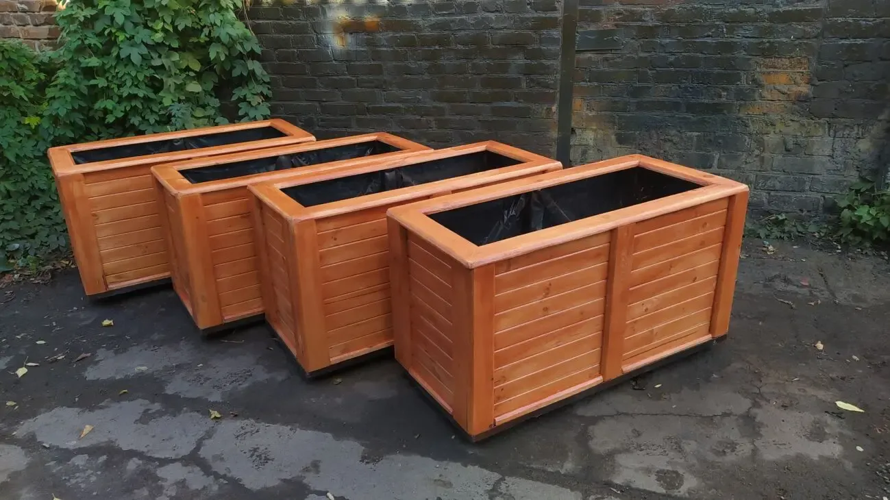 Уличные кашпо для ТУЙ ( деревьев, цветов, горшки, утепленные дерево )