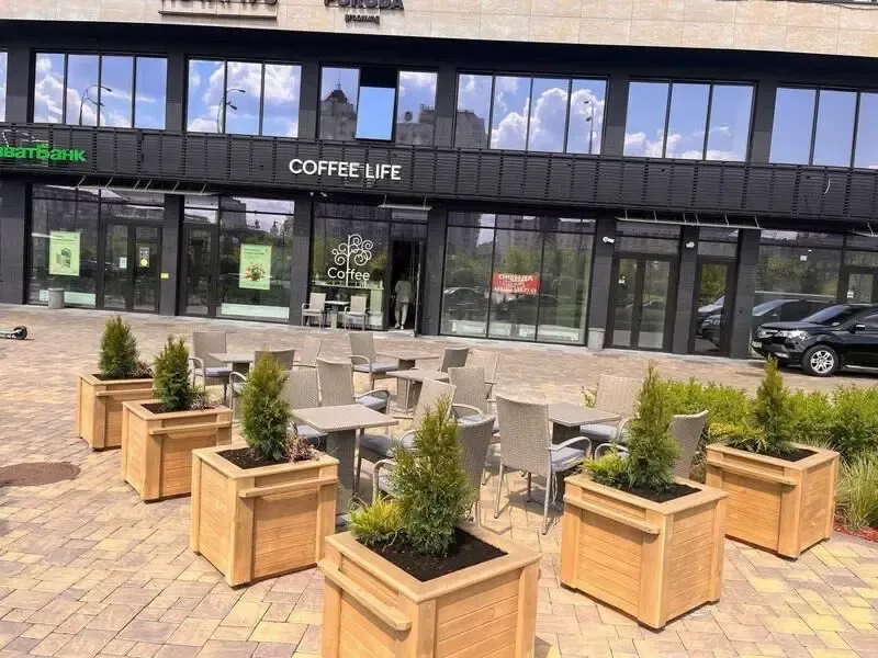 Уличные кашпо для ТУЙ ( деревьев, цветов, горшки, утепленные дерево ) 7