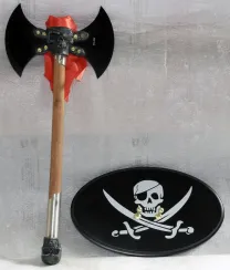 Продам сувенирный топорик с черепом