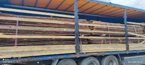 Доска необрезная сосна