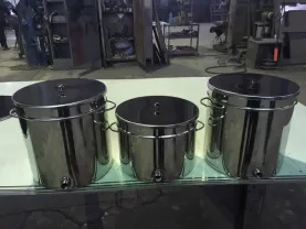 Емкость - бек нерж. 10-100л с краном и без