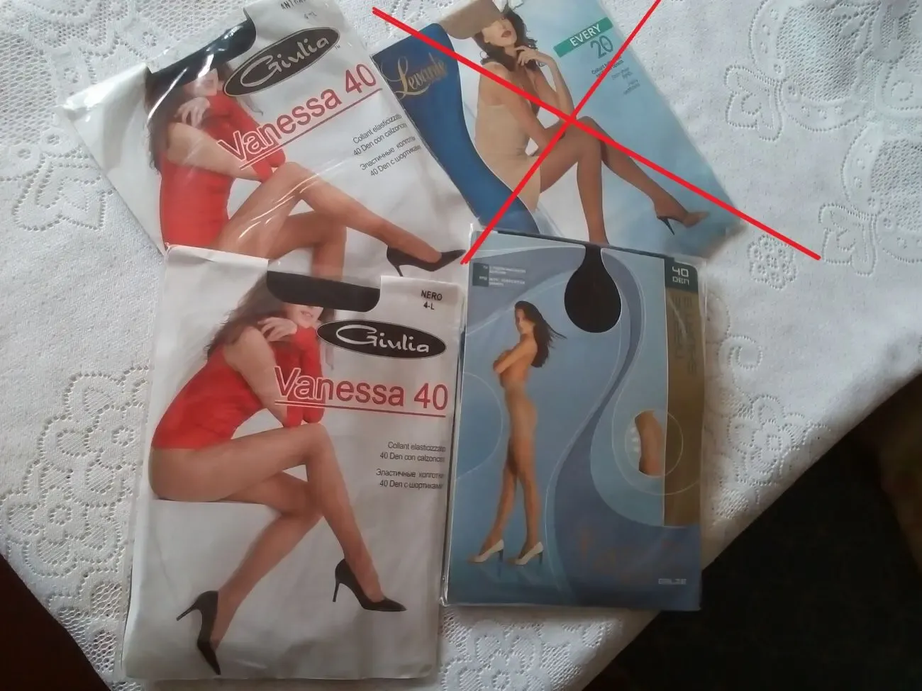 колготки Giulia 40 Den чулки колготы женские леггинсы 10