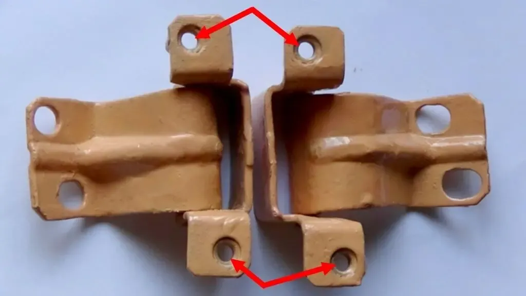 Качественные заводские(ссср) сталь. дверные петли для автомобиля . 2