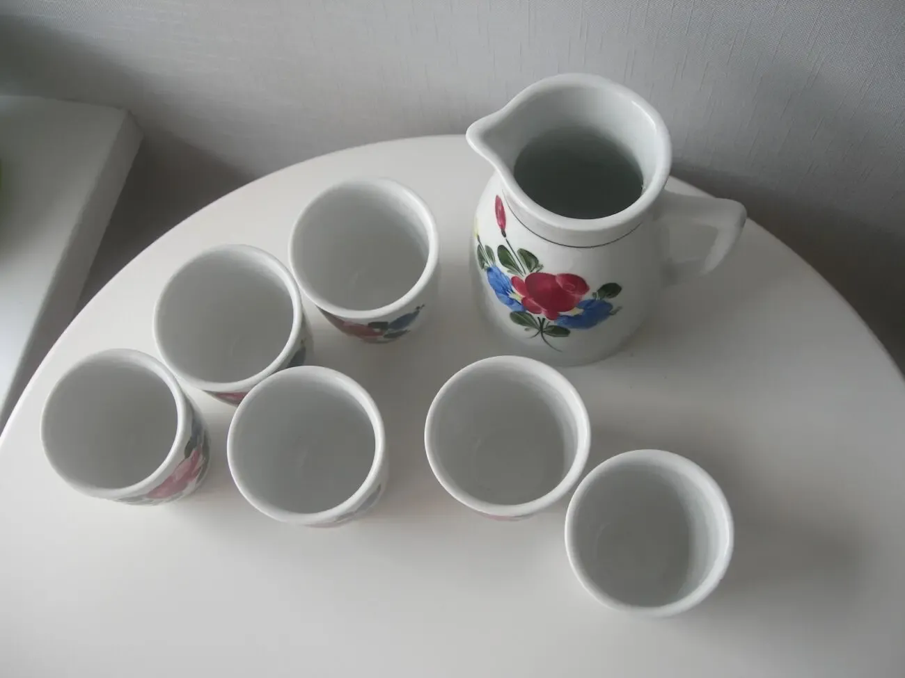 Сервиз, кувшин, стаканы 6 шт, Lilien, Австрия, новый 3