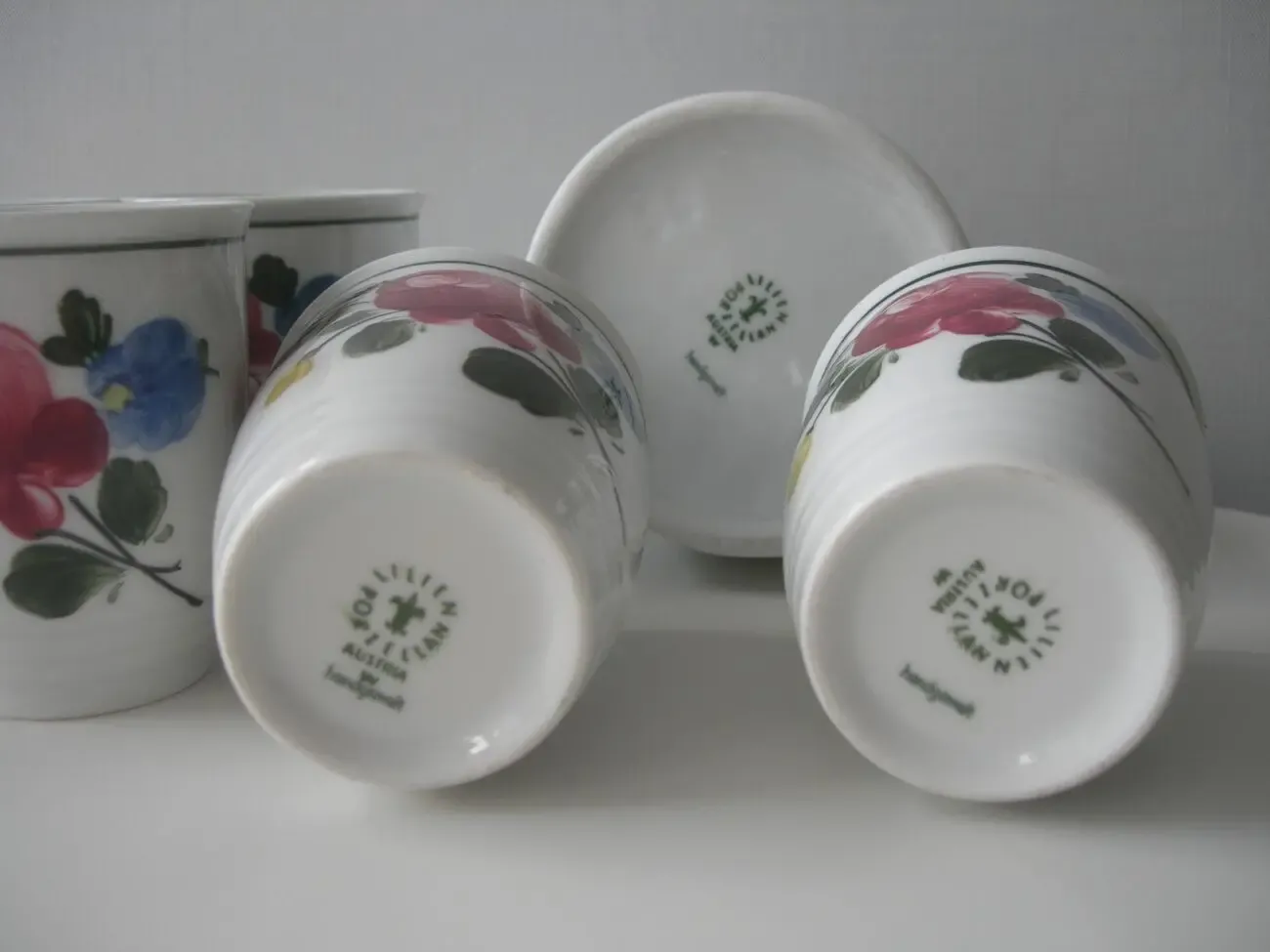 Сервиз, кувшин, стаканы 6 шт, Lilien, Австрия, новый 6