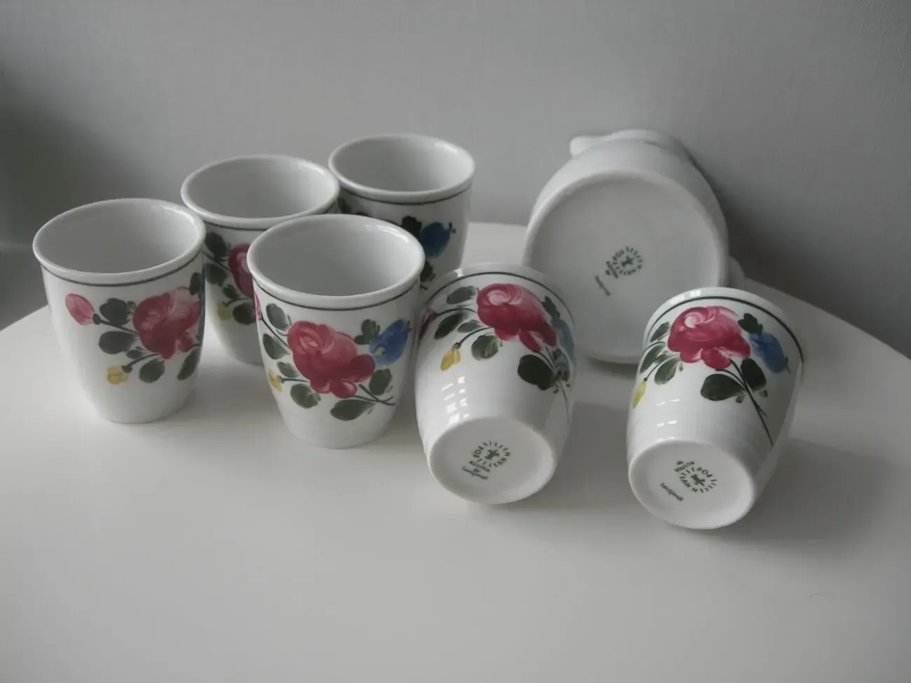 Сервиз, кувшин, стаканы 6 шт, Lilien, Австрия, новый 4