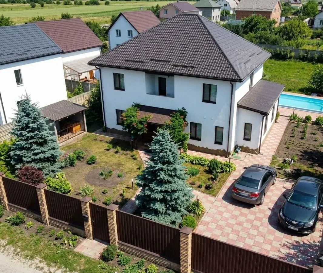 Добротный дом Боярка-Новое 313 м2 с участком 16 соток. Готовность 100%