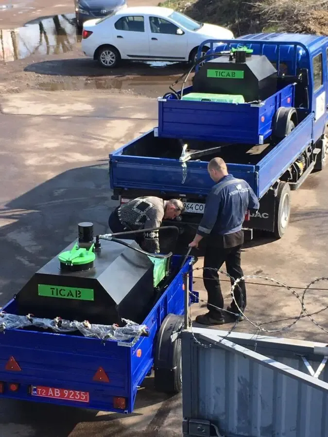 Распылитель битумной эмульсии (гудронатор) BS500 6