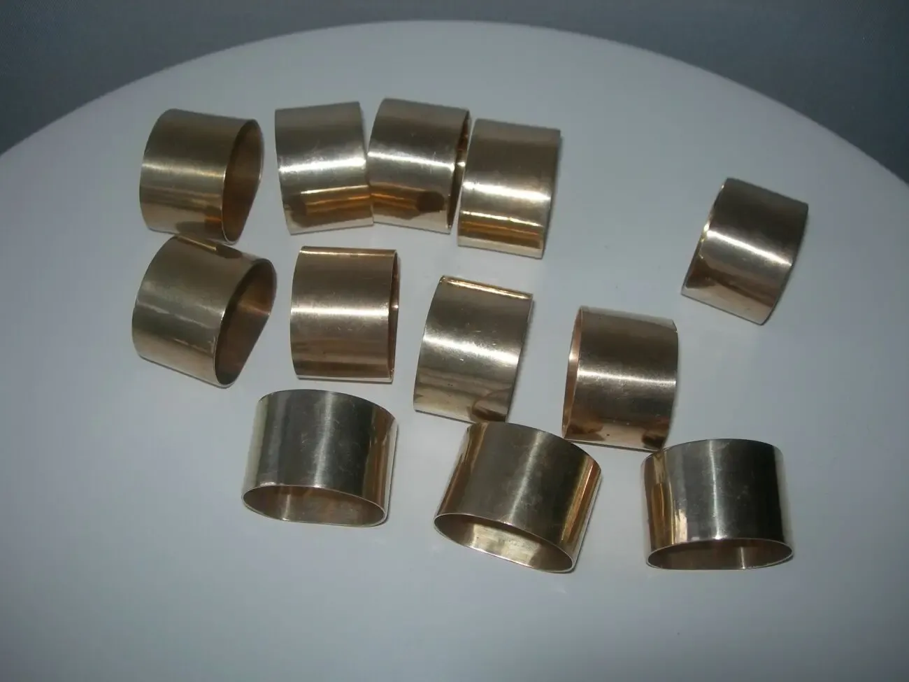 Кольца для салфеток, салфетницы, бронза, Германия, 12 шт 6