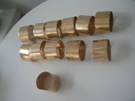 Кольца для салфеток, салфетницы, бронза, Германия, 12 шт