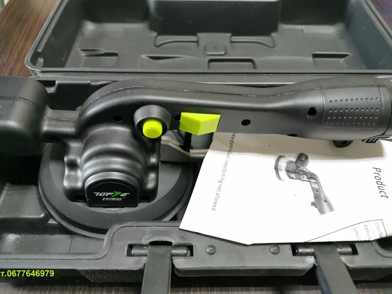 Виброприсоска для укладки плитки TOPVEI V06-1ак (tv06-1) 4