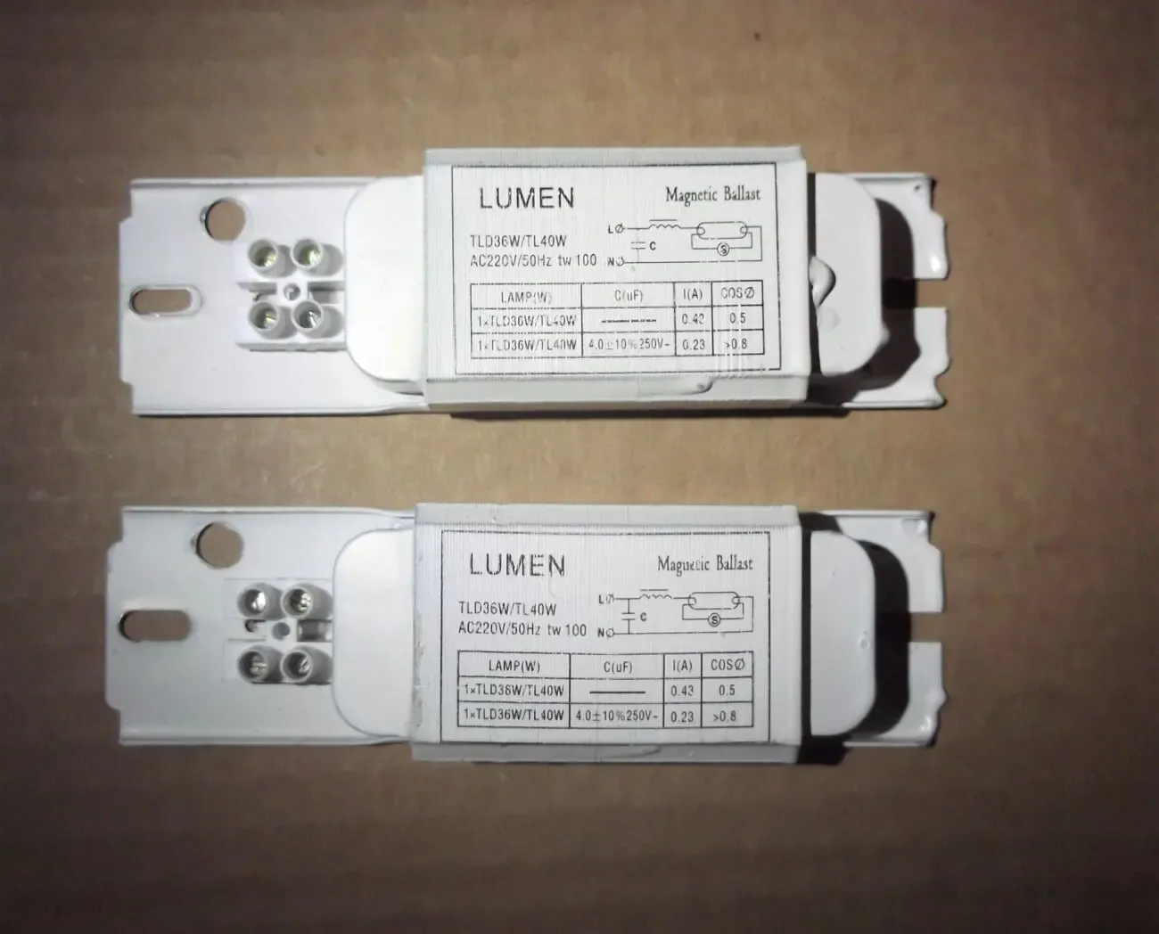 Стартер для люминисцентних ламп , дроссель S2, S10