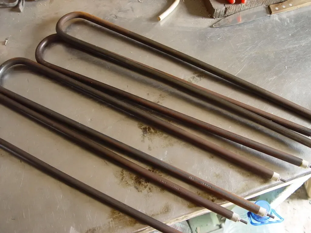 ТЭНы 220В 1кВт воздушные U-образные 12шт 4