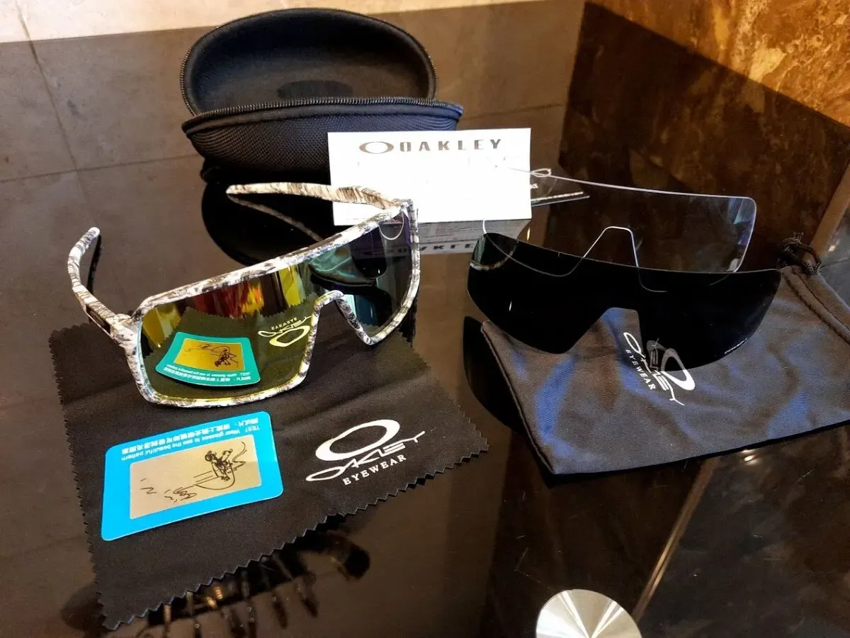 Очки  велосипедные Oakley Sutro Prizm 4 линзы, для вело, бега 6