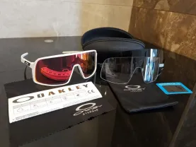Очки  велосипедные Oakley Sutro Prizm 4 линзы, для вело, бега