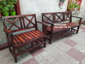 Лавки, скамейки деревянные ( лавочка, лавка, для сада, под старину )