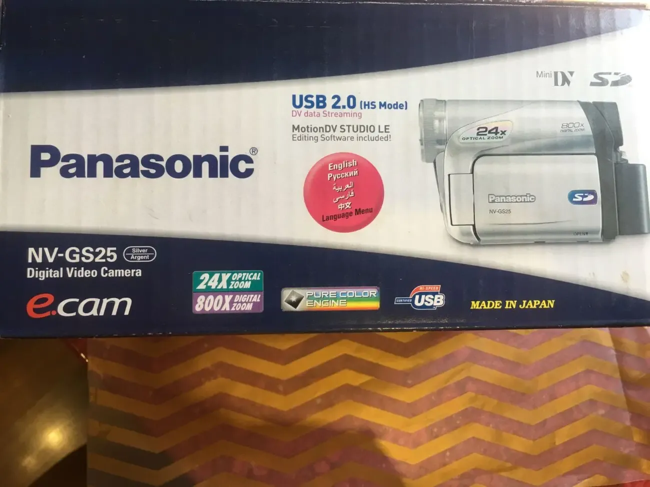 Видеокамера Panasonic NV-GS25 3