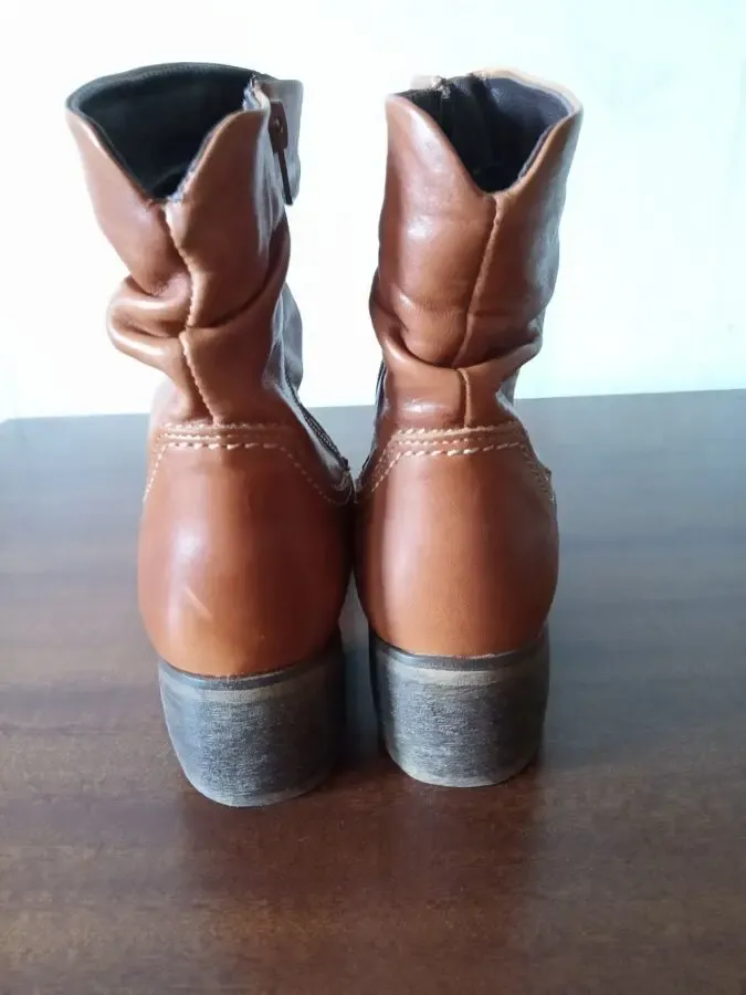 Демисезонные кожаные полусапоги cellini португалия 39р. новые 5