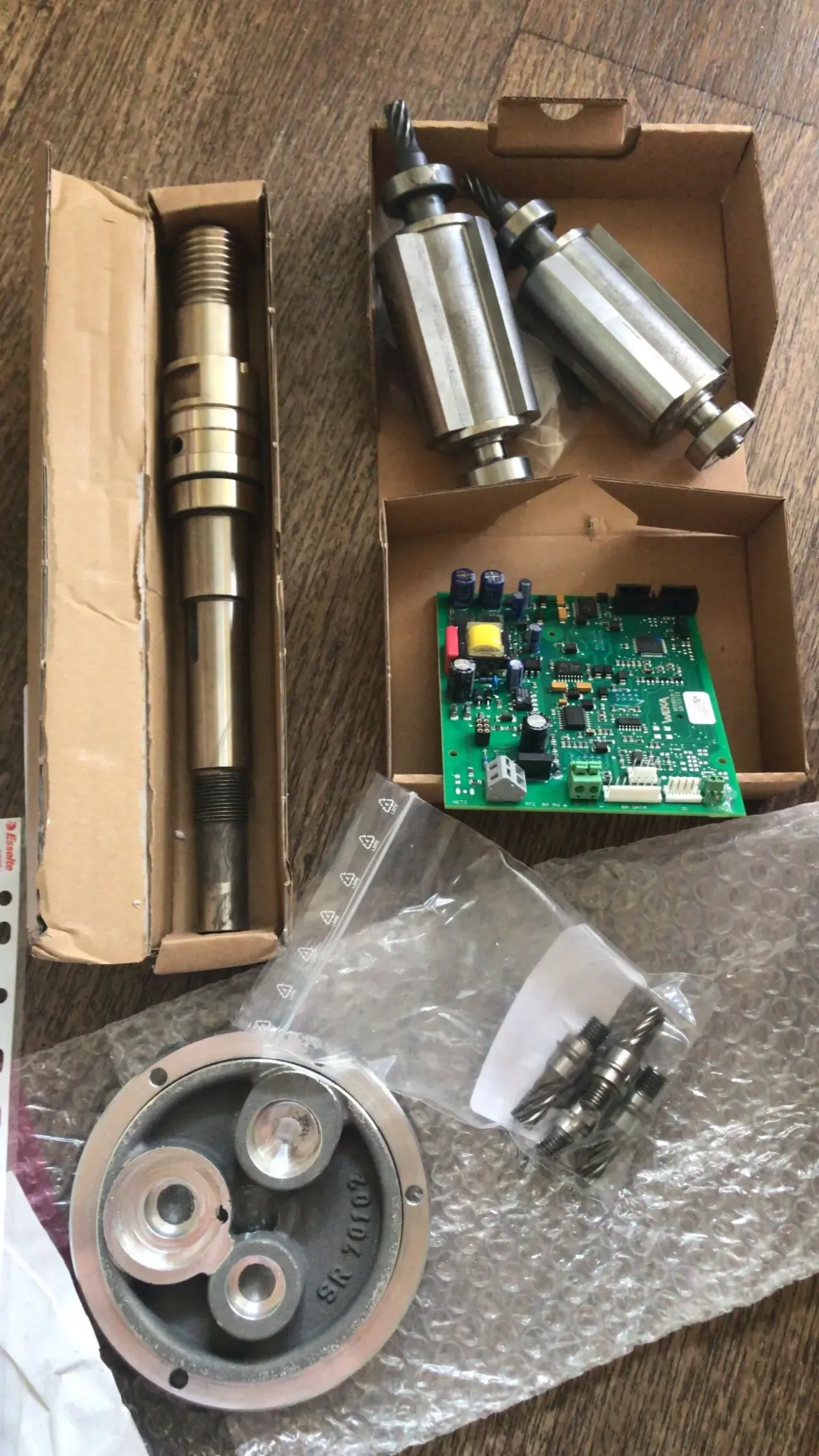 Запасные части для сверлильной установки WEKA DK32.