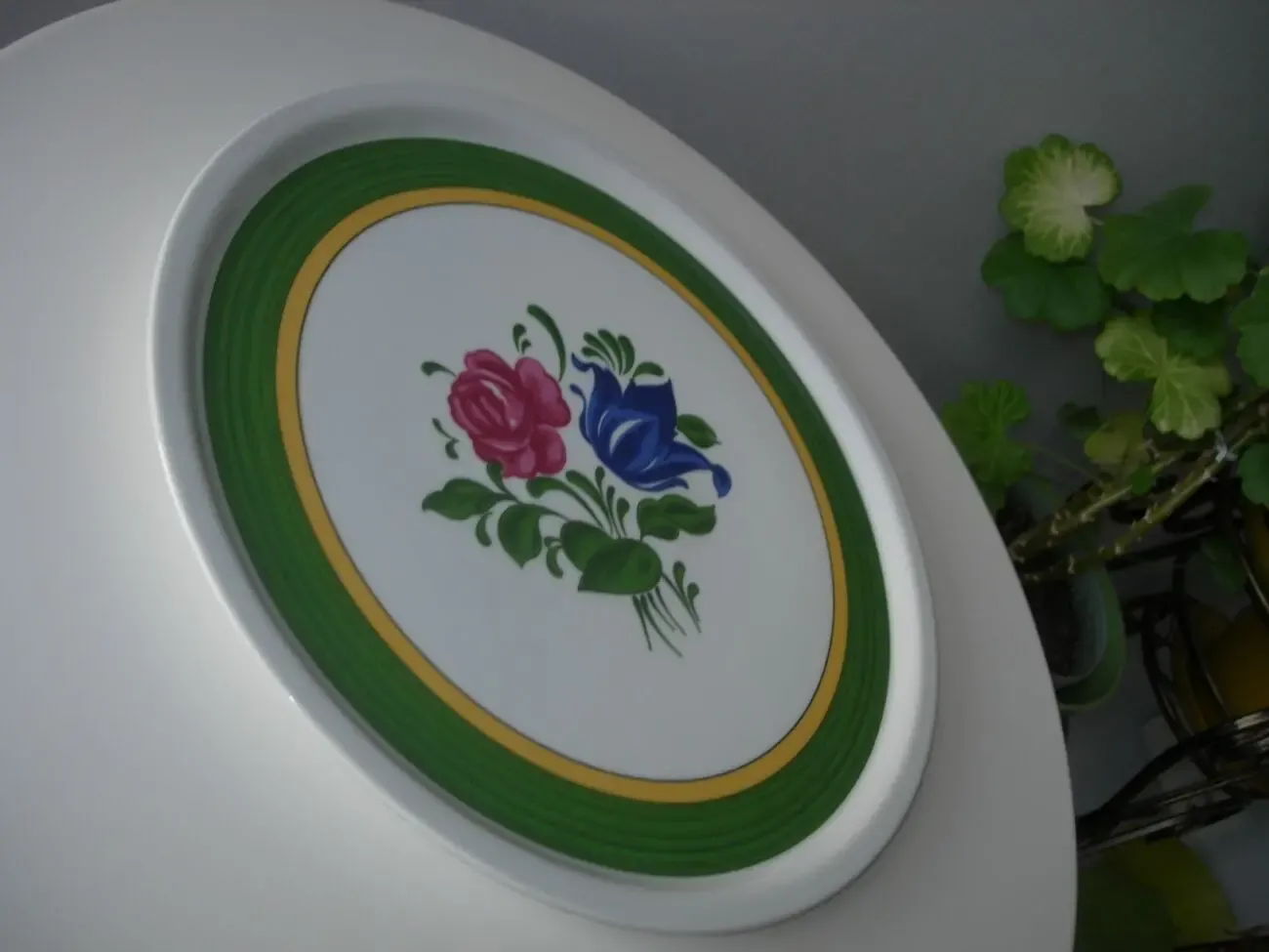 Блюдо для торта, фарфор, Wunsiedel Bavaria, Германия 4