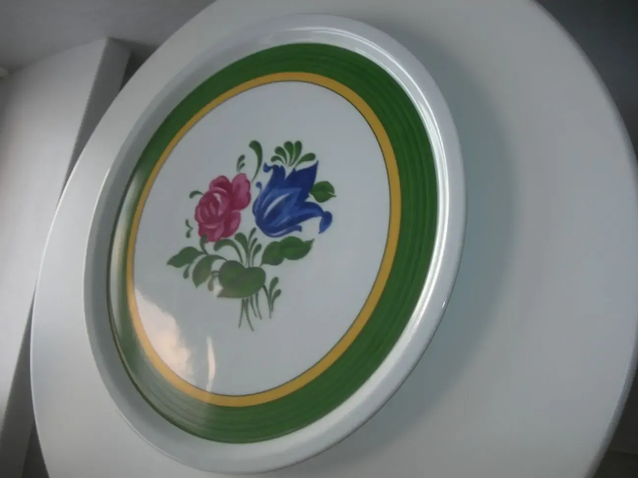 Блюдо для торта, фарфор, Wunsiedel Bavaria, Германия 2