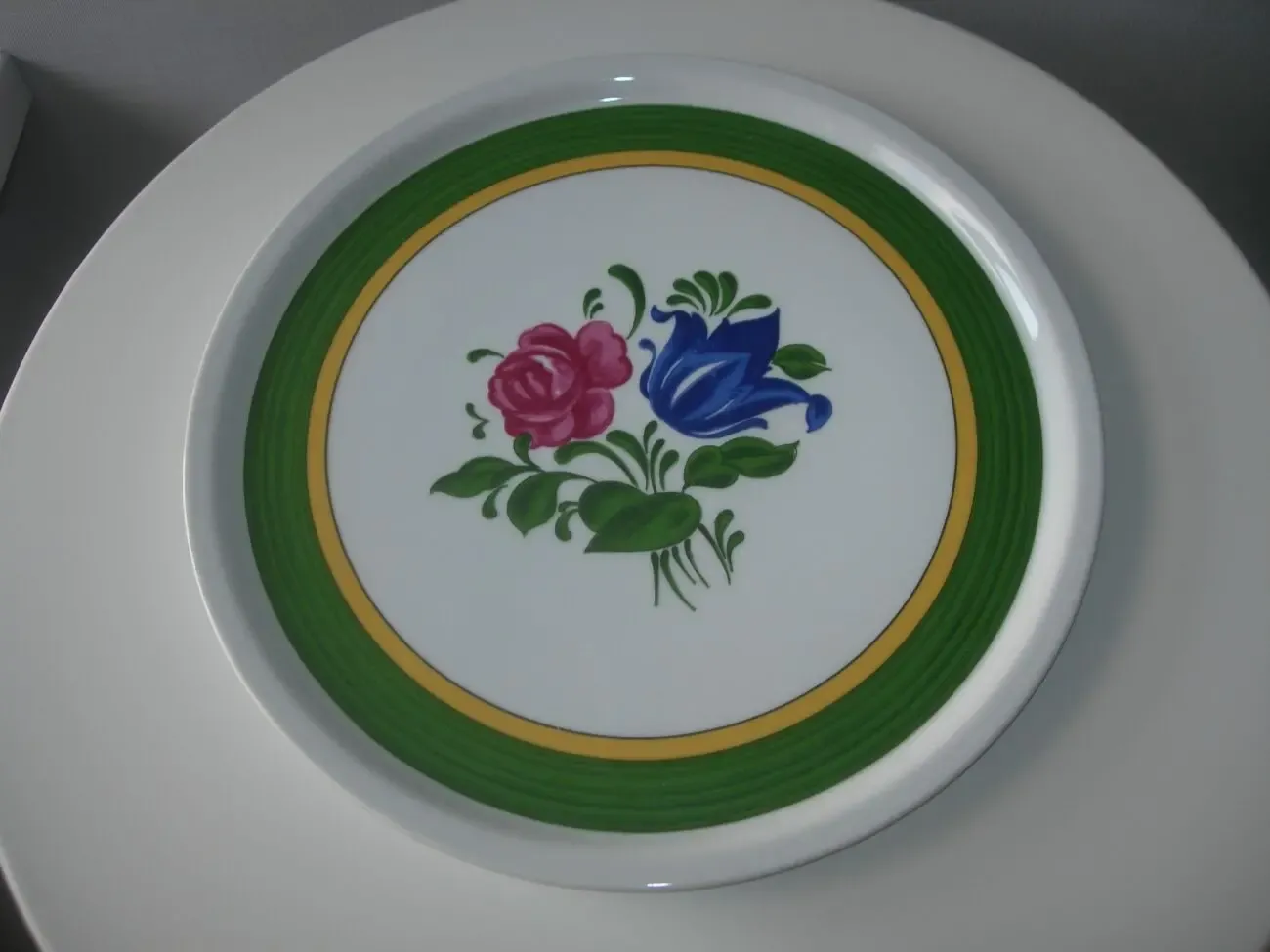 Блюдо для торта, фарфор, Wunsiedel Bavaria, Германия 3